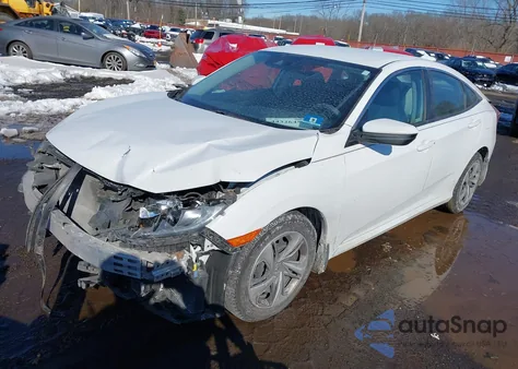 2020 Honda Civic Lx z USA, uszkodzony, nr VIN 2HGFC2F64LH565880
